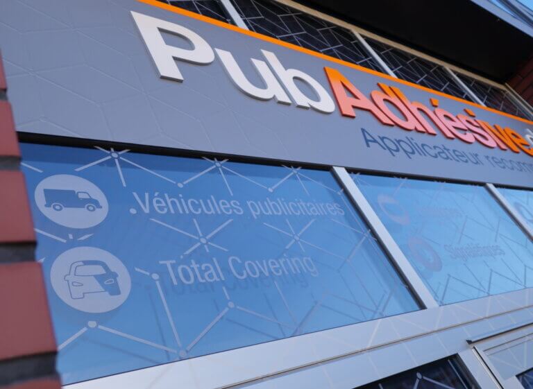 Photo de la façade de l'entreprise de PubAdhesive