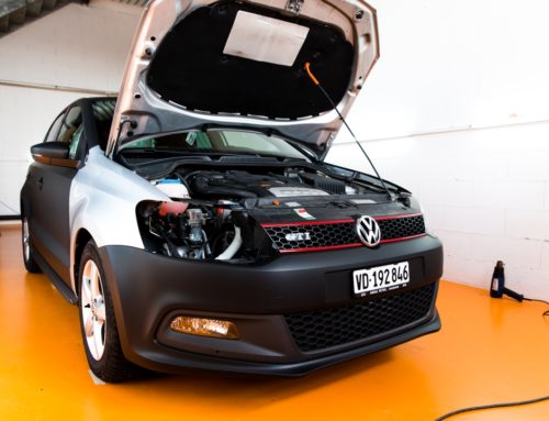 VW Polo – noir mat